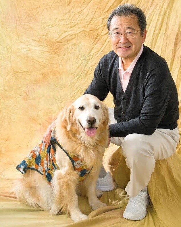 愛犬サラと
